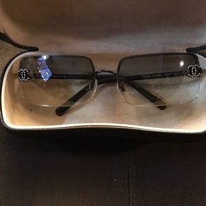 CHANEL Sunglasses with Rhinestones